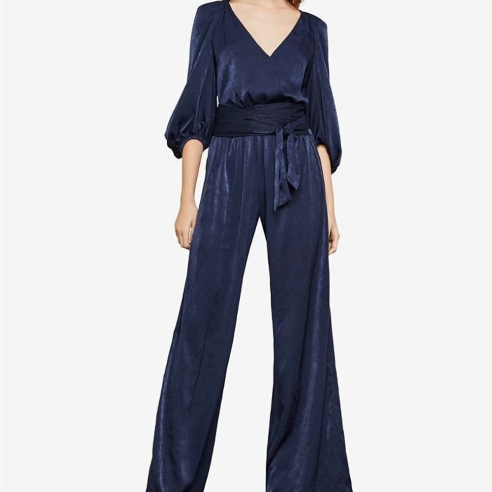 BCBGMaxAzria Deep Blue Jumpsuit.